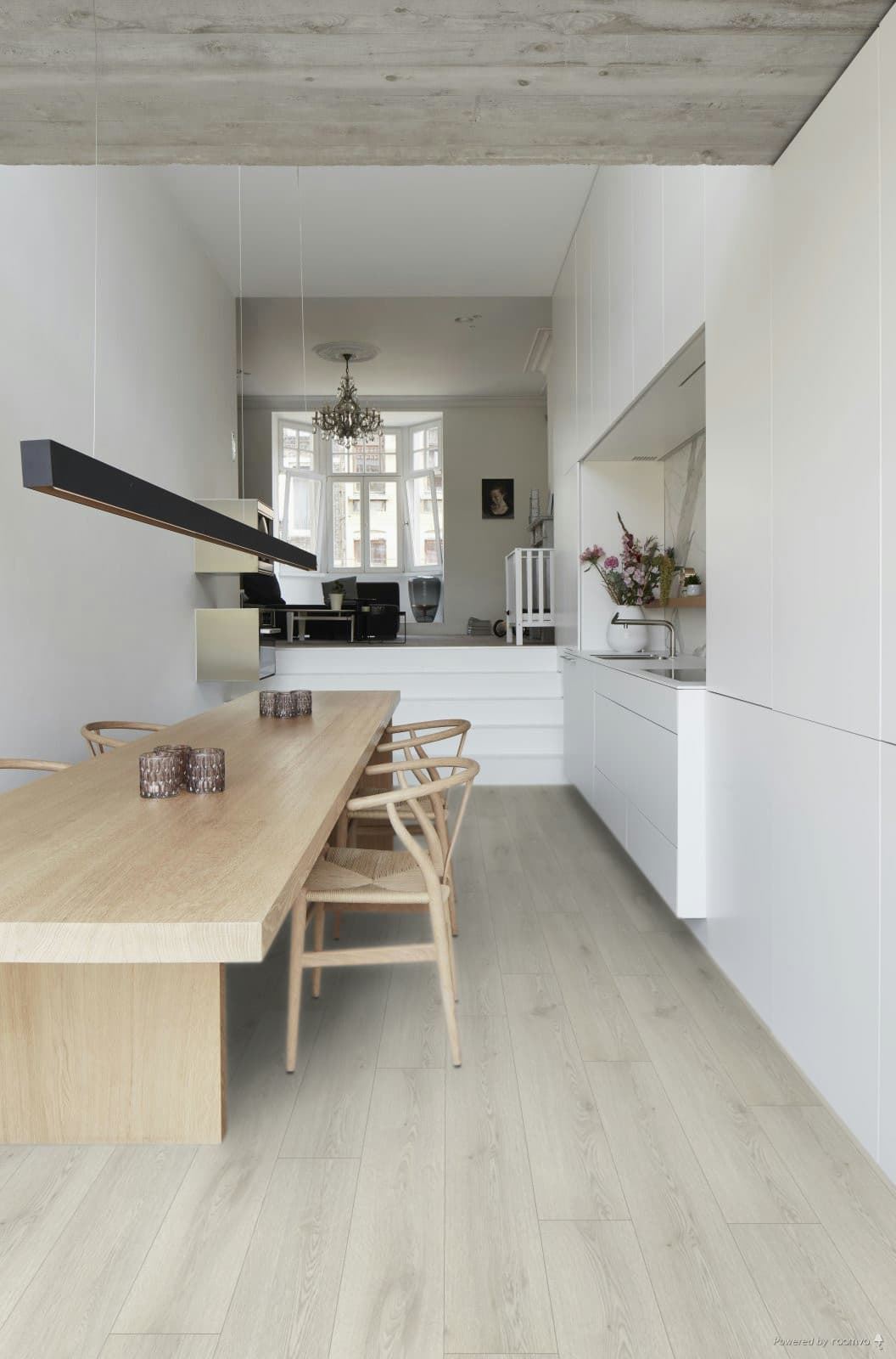 Light Oak - Suelo laminado alta presión HPF - Imagen 2